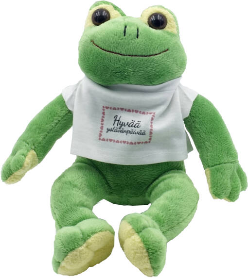 Pehmolelu Sammakko, korkeus istuvana n. 19cm - Muut painettavat sublimaatiotuotteet - 26473 - 1