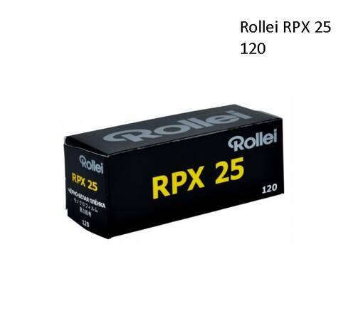 Rollei RPX 25 120 - mustavalkofilmi - 120mm filmit - 40423 - 1