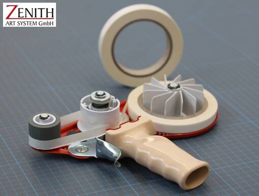 Teippari iso 3" ja ATG-teipeille - Pohjustuslevyt, ripustus, teipit, spray - 34443 - 1