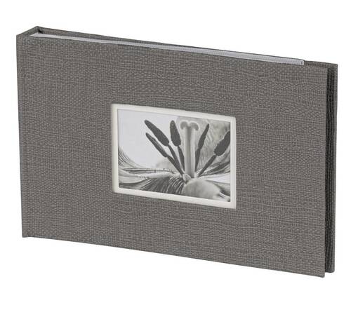 UniTex minialbumi 40 harmaa, 10x15 - kovakantinen - Valokuva-albumit taskuilla 12-100 kuvaa - 38133 - 1
