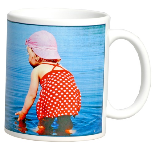 Valkoinen muki, laser (käsinpesu suos.) - tilaustuote (me 36 kpl) - Mukit ja muut laserutulostimille - 30493 - 1