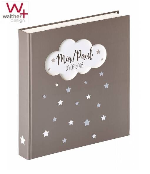 Vauva-albumi Magical, 28x30,5 cm - antrasiitti - Vauva-albumit ja lapsialbumit - 37383 - 1
