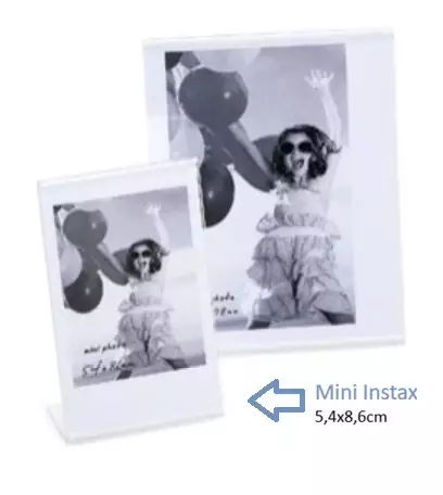 Akryylikehys 5,4x8,6 mini instax koko - Myymälään, pakkaustarv ja pahvilaatikot - 42783 - 1