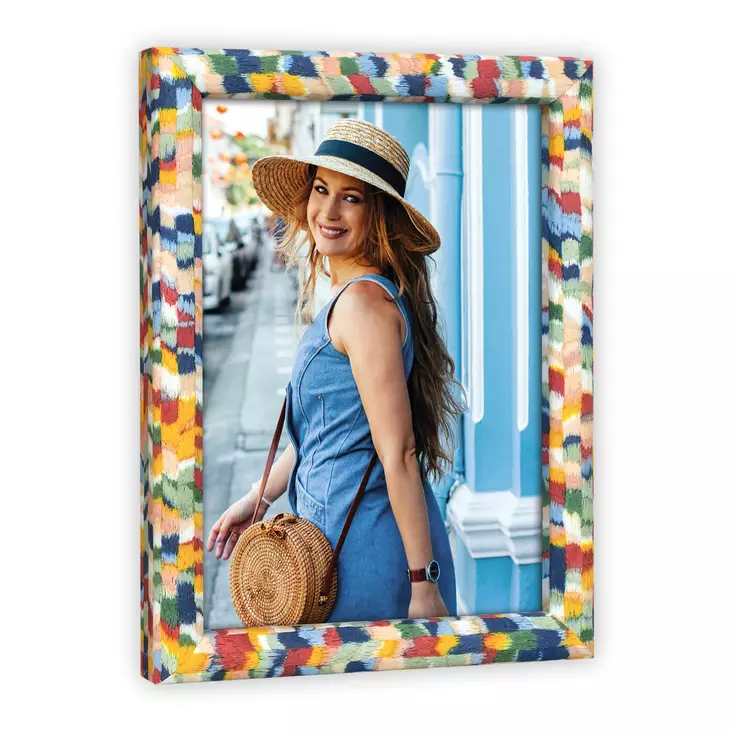 Brasilia monivärinen 10x15 puukehys - Design kehykset - 41993 - 1