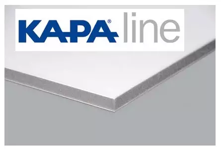 Kapa-Line 5mm 100x140cm, kartonkipinta (kysy päivän hinta/tarj.) - Pohjustuslevyt, ripustus, teipit, spray - 41953 - 1
