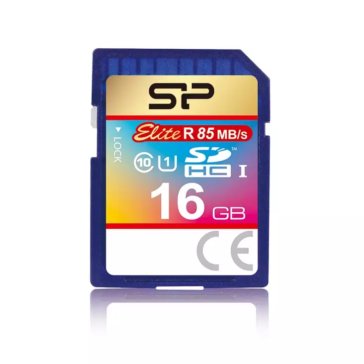 SiliconPower 16GB SDHC UHS-1s Class 10 SD-muistikortti - SD-kortit ja MicroSD-kortit - 37763 - 1