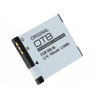 Akku Canon NB-8L yhteensopiva - Kamera- ja videoakut - 39214 - 1