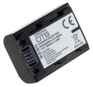 Akku Sony NP-FH50 / NP-FP50 yhteensopiva - Kamera- ja videoakut - 36154 - 1