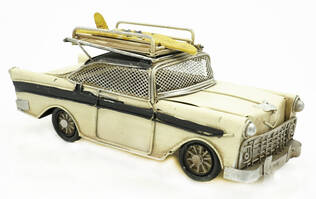 Amerikan auto - Kerma 20x8x12 - Peltikyltit ja metallikoristeet kuville - 34534 - 2