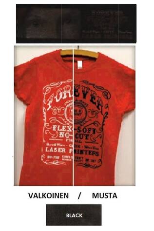 Flex-Soft No-Cut A4 musta 102 - Flex-Soft laser- ja valkotulostimille - 34544 - 2