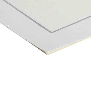 Pohjuke 20x25 kuvalle / 24x30, helm.hopea - tilaustuote (me 25) - Pohjukkeet ja sarjakansiot - 34634 - 2