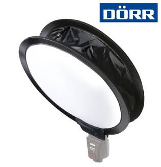 Pyöreä kokoontaitettava softbox Ø 32cm käsisalamalle - Käsisalamat, diffuussorit ja tarvikkeet - 34234 - 1