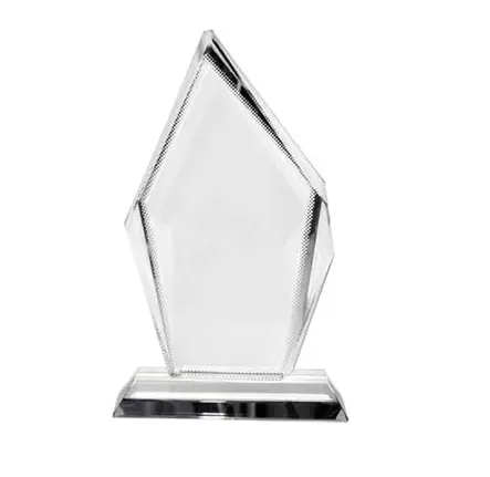 Crystal sublimoitava Trophy 10x16,5cm akryyli kristalli - sublilasia - Uusia painotuotteita - 42874 - 1