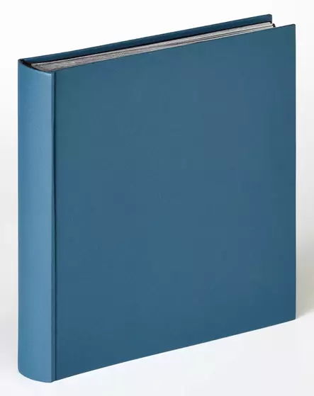 Fun SININEN 30x30 cm, 100s - mustat lehdet - Klassiset valokuva-albumit - 42374 - 1