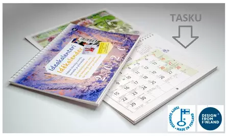 Ideakalenteri 2027 omille kuville TASKUILLA - Kalentereiden valmistukseen - 42964 - 2