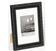 Barock puukehys 30x40 - musta/hopea - Koristeelliset kehykset - 40564 - 1
