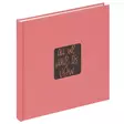 Fun albumi Living Coral 26x25 cm, 40s - kuva-aukolla - Klassiset valokuva-albumit - 42774 - 1