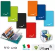 SAFE Card RFID-suojakotelo 10 kortille - muovinen (ME 20 kpl) - Passikuville, passikuvataskut - 39314 - 1