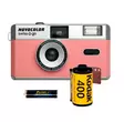 Swiss +go Novocolor kamerasetti pink - filmi, laukku, paristo - Kertakäyttökamerat, filmikamerat - 42754 - 1