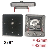 CULLMANN pikalevy iso 3 / 8" - Pikalevyt ja kiskot - 24284 - 1