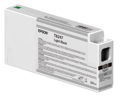 EPSON T8247 LK Light Black 350ml P7000/P9000 - Mustesuihkutulostimiin värit - 34824 - 1