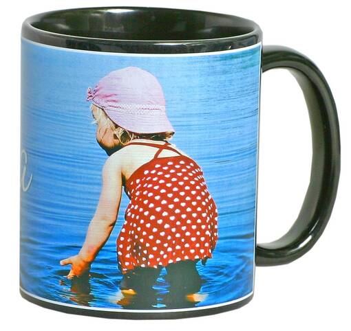 Musta muki, laser (käsinpesu suos.) - Mukit ja muut laserutulostimille - 30494 - 1