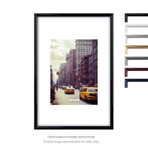 NEW YORK KEHYKSET, musta - Litteät ja pyöristetyt kehykset - 30284 - 1