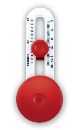 Pyöreä leikkuri -leikkaa 6-16cm ympyrän, esim. kuvapalloiille - Joulu- ja talviaiheiset tuotteet - 38894 - 1