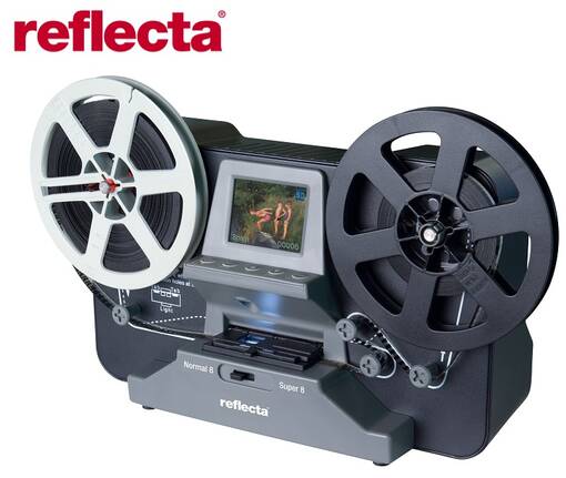 Reflecta filmiskanneri Super 8 - Normal 8, SD:lle -tilaustuote - Skannerit, digitalisointi, reprokuvaus - 35874 - 1