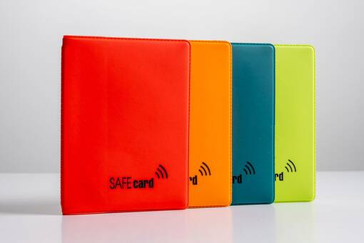 SAFE card RFID-suoja / kotelo 10:lle kortille (me 20) - suojaa korttisi - Passikuville, passikuvataskut - 39314 - 1