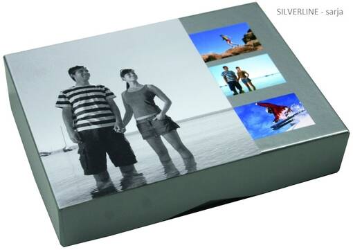 Silverline Fotoboksi, 10x15 / 11x15 (100 kuvalle), 112 kpl /ltk - Työkuoret, suurennuskuoret, pakkaustarv - 38394 - 1