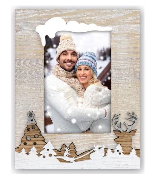 Sven 10x15 talvinen puukehys - tarjous - Joulu- ja talviaiheiset tuotteet - 39374 - 1