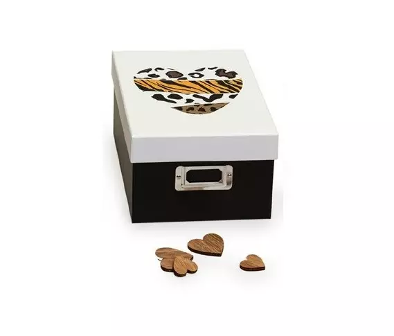 Fotoboksi Wild Love - musta 700:lle kuvalle - Hääalbumit ja polttarialbumit - 42544 - 1