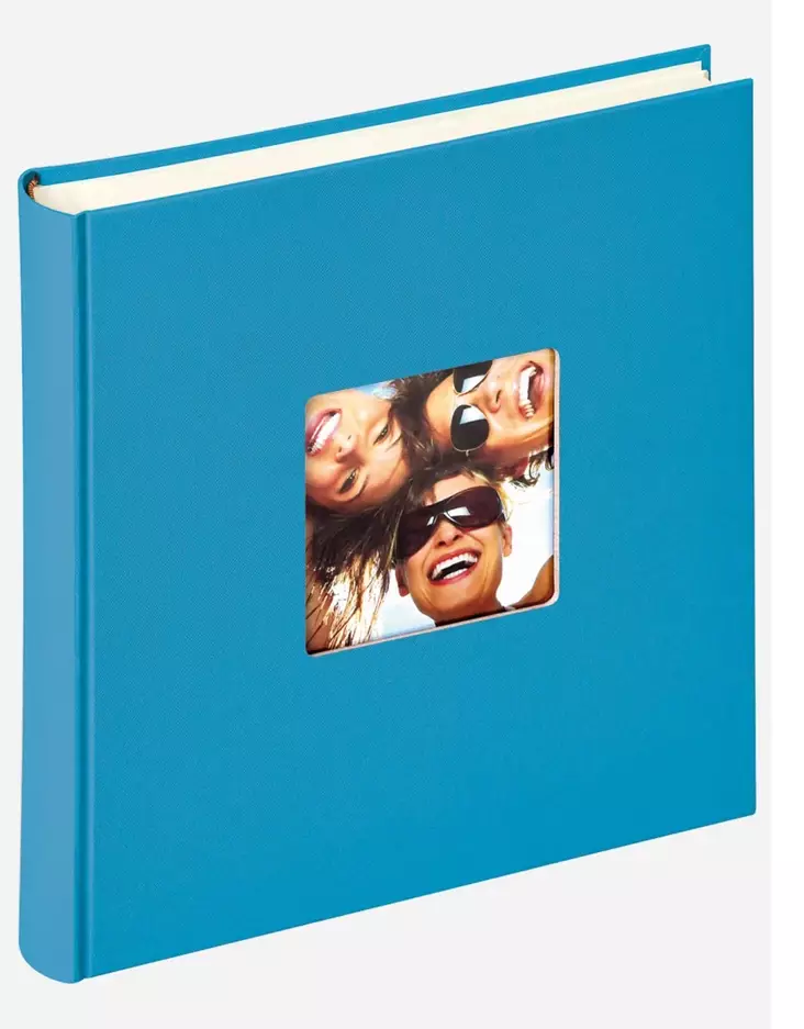 Fun album OCEAN blue 30x30 cm, 100s kuva-aukolla - Klassiset valokuva-albumit - 42354 - 1