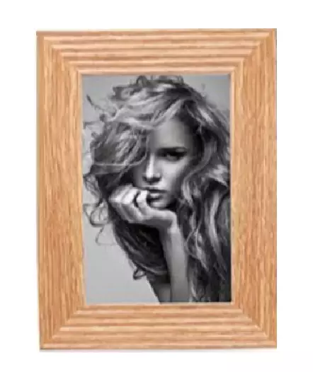 Leveä HR-36 lämmin ruskea 13x18 puukehys - Litteät ja pyöristetyt kehykset - 42624 - 1