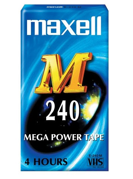 Maxell E-240 VHS High Quality nauha - CD-, DVD-levyt, nauhat - 31424 - 1
