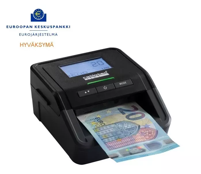 Setelintunnistin Soldi Smart Protect Plus - EKPn hyväksymä -tilaustuote - Myymälään, pakkaustarv ja pahvilaatikot - 36424 - 1