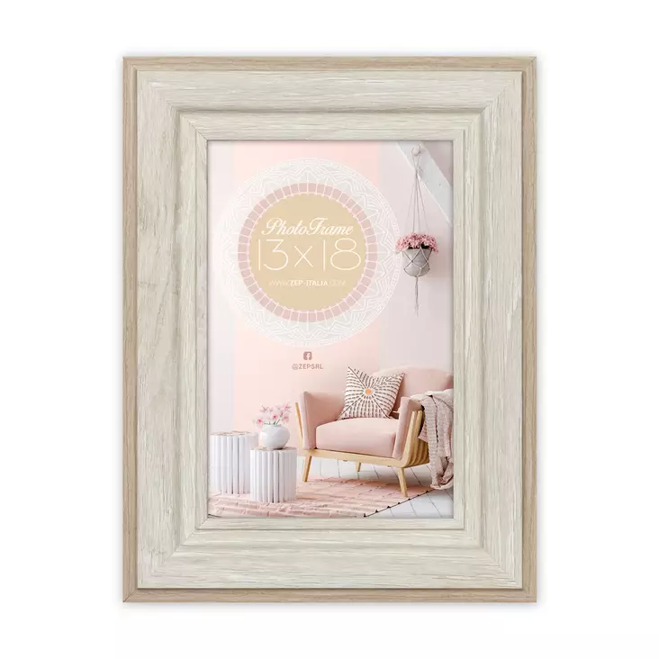 Termoli C 10x15 vaalea puu / harmaa -tarjouserä - Design kehykset - 42934 - 1
