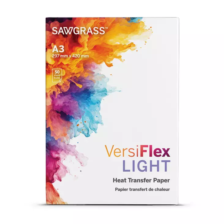 VersiFlex Light Media A3, 50 pakkaus - Sublimaatio tulostuspaperit - 42244 - 1