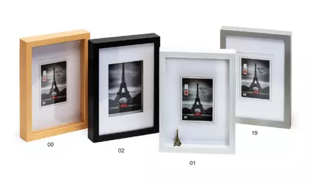 3D XXL tilakehys A3 musta - 4,5cm korkea lista - Tilakehykset - 42795 - 1