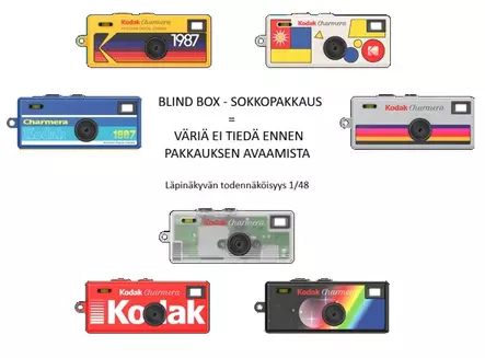 Kodak Charmera avaimenperä digikamera - sokkopakkaus - SD-kortit ja MicroSD-kortit - 42725 - 2