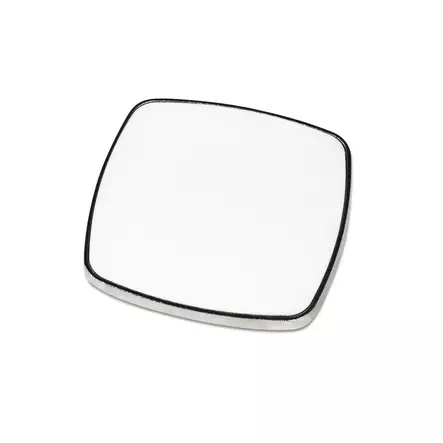 Magneetti paksu metalli 60x60mm hopeareuna - valkoinen metalli - Avaimenperät, magneetit, merkit - 42905 - 1