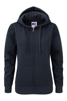 AUTHENTIC NAISTEN VETOKETJUHUPPARIT -t.sininen - Puuvillatekstiilit - 36305 - 1