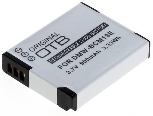 Akku Panasonic DMW-BCM13 / BCM13e yhteensopiva - Kamera- ja videoakut - 36775 - 1