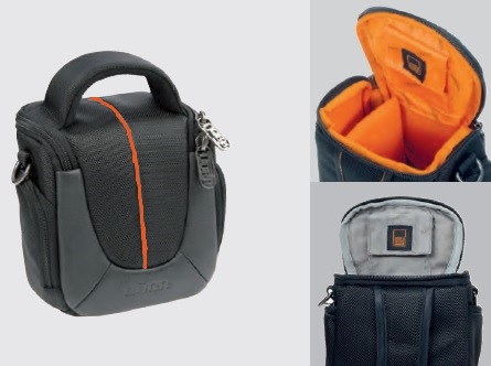 DÖRR Yuma Photo Case S musta&oranssi - 10x12x7cm - Kameralaukut - 24225 - 1