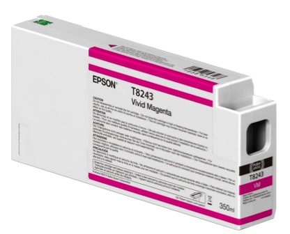EPSON T8243 VM Vivid Magent 350ml P7000/P9000 - Mustesuihkutulostimiin värit - 34825 - 1