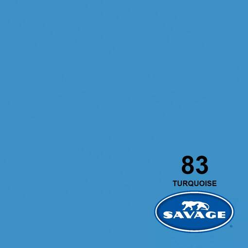 Savage taustakartonki Turquoise 2,72x11m (turkoosi) - Savage taustakartongit - 39185 - 1