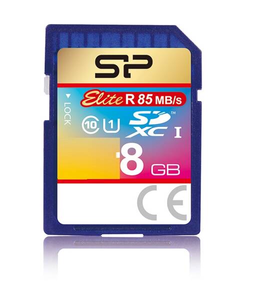 SiliconPower 8GB SDHC/SDXC UHS-1s Class 10 - SD-kortit ja MicroSD-kortit - 37765 - 1