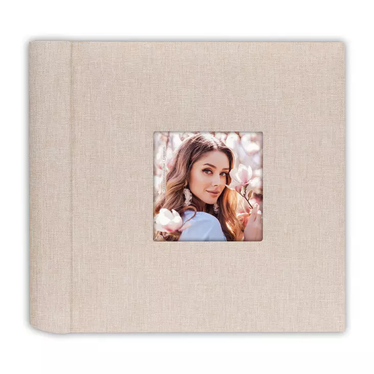 Aura R Memo 200 kangasalbumi, okra, 10x15 kuville - Valokuva-albumit taskuilla 120-200 kuvaa - 41465 - 1