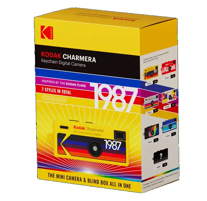 Kodak Charmera avaimenperä digikamera - sokkopakkaus - SD-kortit ja MicroSD-kortit - 42725 - 1